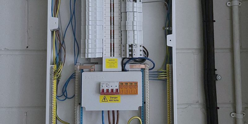 FuseBox 3-phase distribution board installed by M.A Electrical